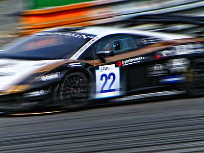time lapse photography of stock car thumbnail