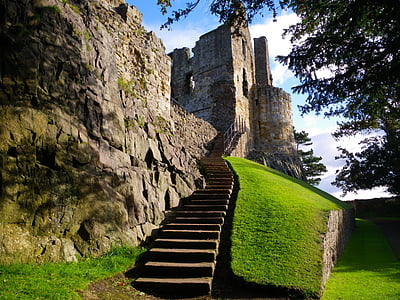 gray castle under blue sky thumbnail