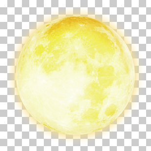 A bright moon, full moon PNG clipart