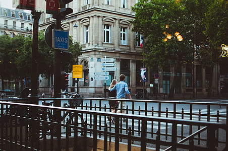 White Paint Building Near Green Trees thumbnail