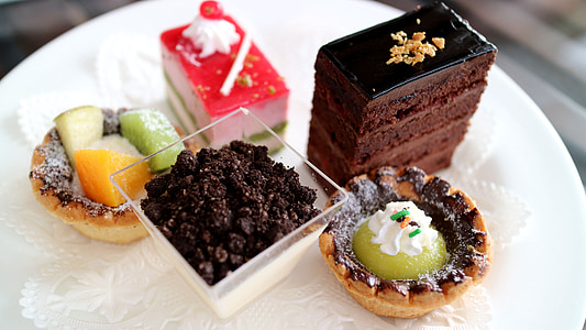 cakes on plate thumbnail