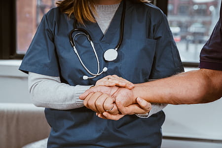 Nurse Helping Patient Photo thumbnail