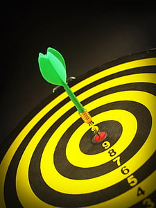 dart pin on bullseye thumbnail