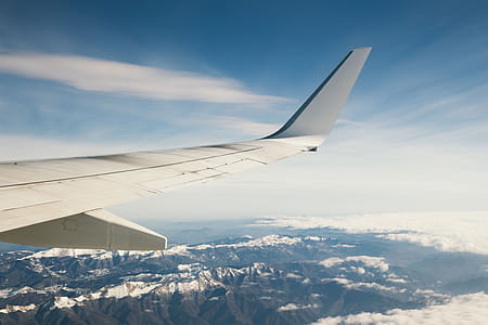 In Flight Over Mountains Photo thumbnail