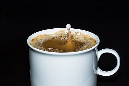 white mug with coffee thumbnail