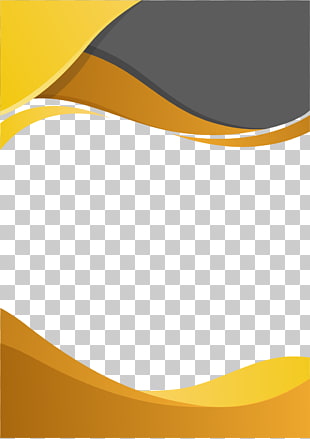 Computer file, Border Business, orange and gray frame PNG clipart