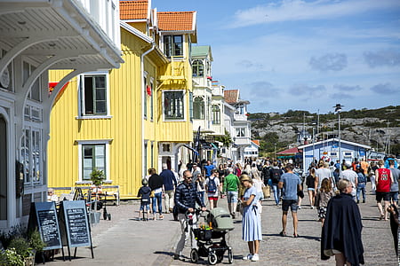 group of person walking on street thumbnail