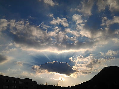 blue cloudy sky during daytime thumbnail
