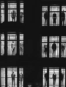 assorted maniquin standing near window thumbnail