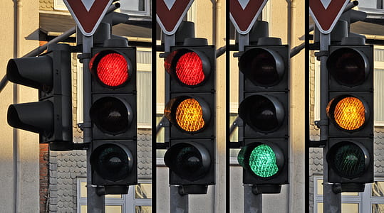several traffic lights thumbnail