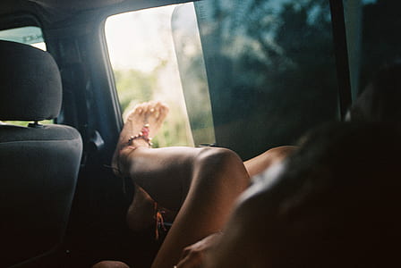 person sitting inside the vehicle thumbnail