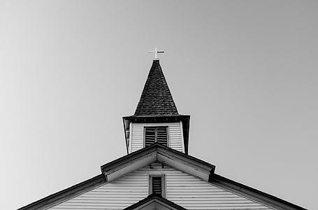 low-angled photography of building with cross on top thumbnail