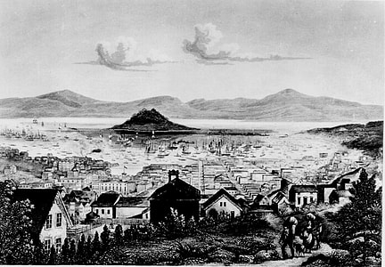 Salt Lake City in 1850 in Utah thumbnail
