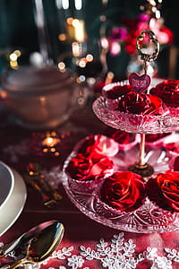 Table Decorations & Flowers for Valentine thumbnail