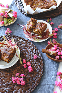 Homemade rhubarb cake thumbnail
