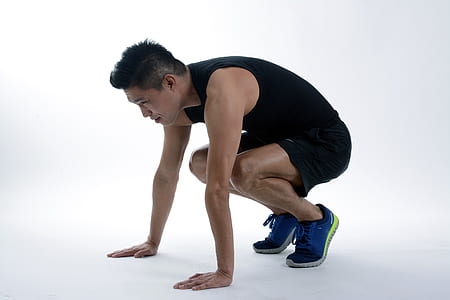 men's black sleeveless shirt thumbnail