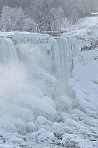 frozen waterfalls during daytime thumbnail