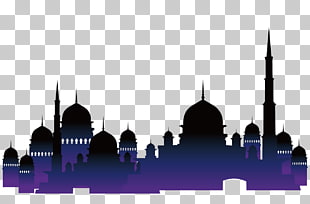Islamic architecture Mosque Quran Muslim, Islamic churches, mosque illustration PNG clipart