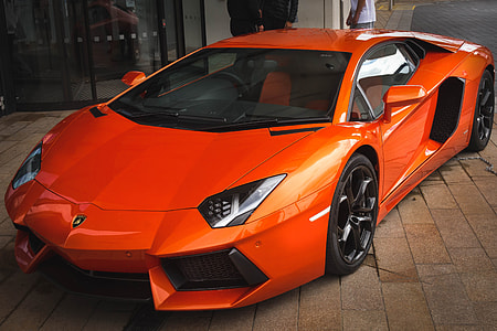 red Lamborghini coupe thumbnail