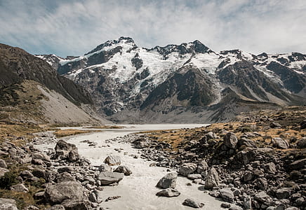 concrete road block by rock photo graphy thumbnail