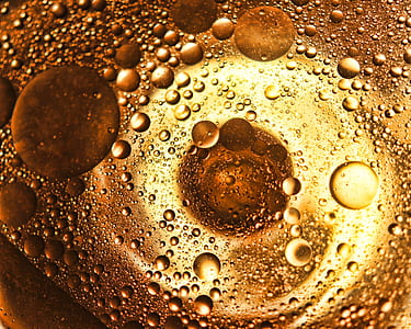 olive oil, bubbles, gold, oil, food, fluid thumbnail