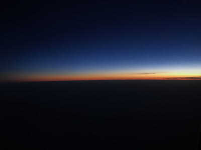 silhouette of body of water during sunset thumbnail