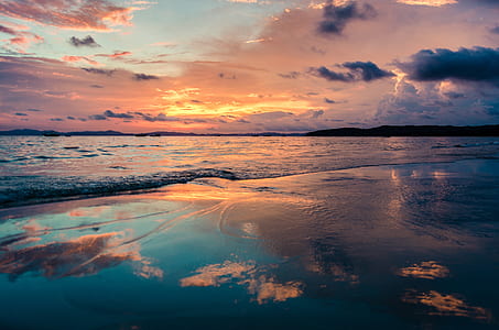 light, sea, dawn, landscape thumbnail