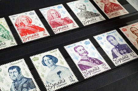 assorted postage stamps thumbnail