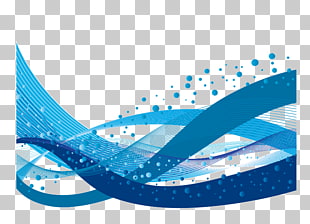 Stock illustration Euclidean Illustration, blue shading material, stream illustration PNG clipart