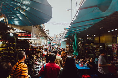 group of people buying food during daytime thumbnail