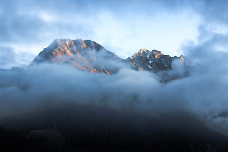 landscape photography of brown mountain thumbnail