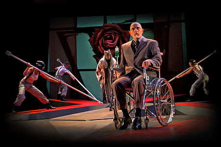 man riding on a wheelchair thumbnail