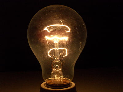 closeup photography of light bulb turned on thumbnail