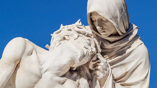 Jesus and Mary statue thumbnail