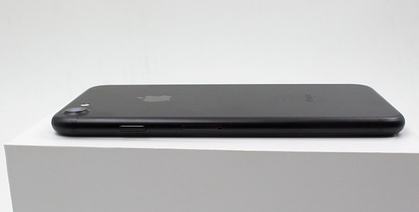 black iPhone 7 on box thumbnail