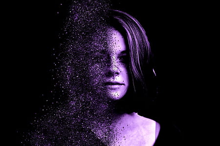 edited photo of woman digital wallpaper thumbnail