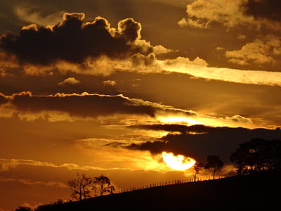 photo of cloudy sky during sunset thumbnail