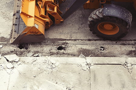 street, construction, industry, excavator thumbnail