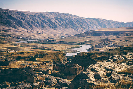 Landscape with River Valley in Turkey thumbnail