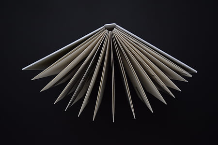 white book open in black background thumbnail