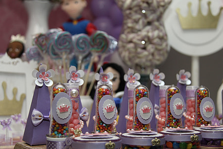 five assorted candy canisters thumbnail