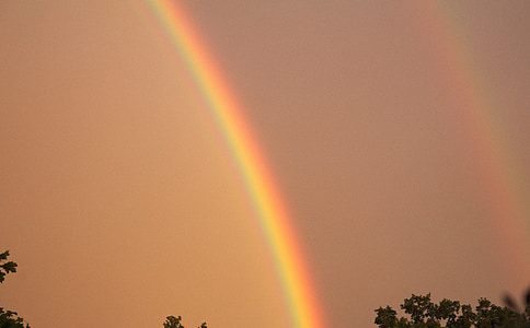 rainbow at daytime thumbnail