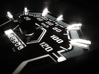 Closeup Photo of Analog Speedometer thumbnail