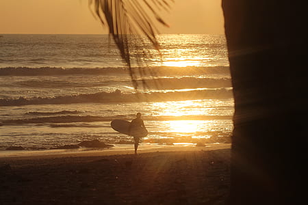 person holding surfboard thumbnail