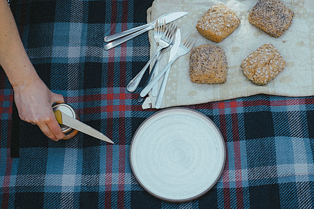 Bread on picnic thumbnail