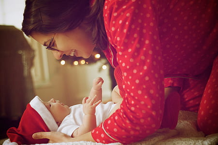 Close-up of Mother and Daughter thumbnail