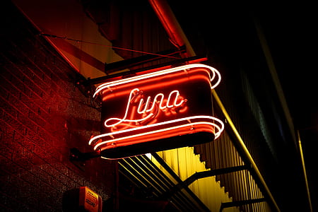 red luna neon signage thumbnail
