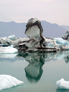 iceberg surrounded with body of water thumbnail