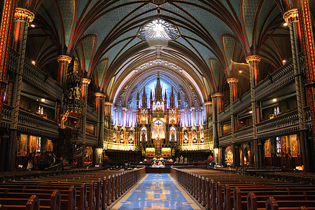 Cathedral interior photo in daytime thumbnail
