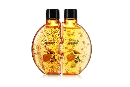 two brown bottles with white background thumbnail